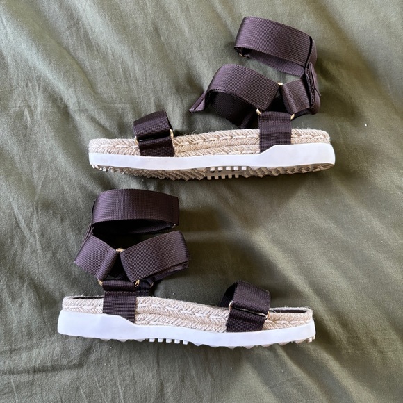 Silent D | Anthropologie Trevor gladiator sandals in brown - Picture 7 of 9